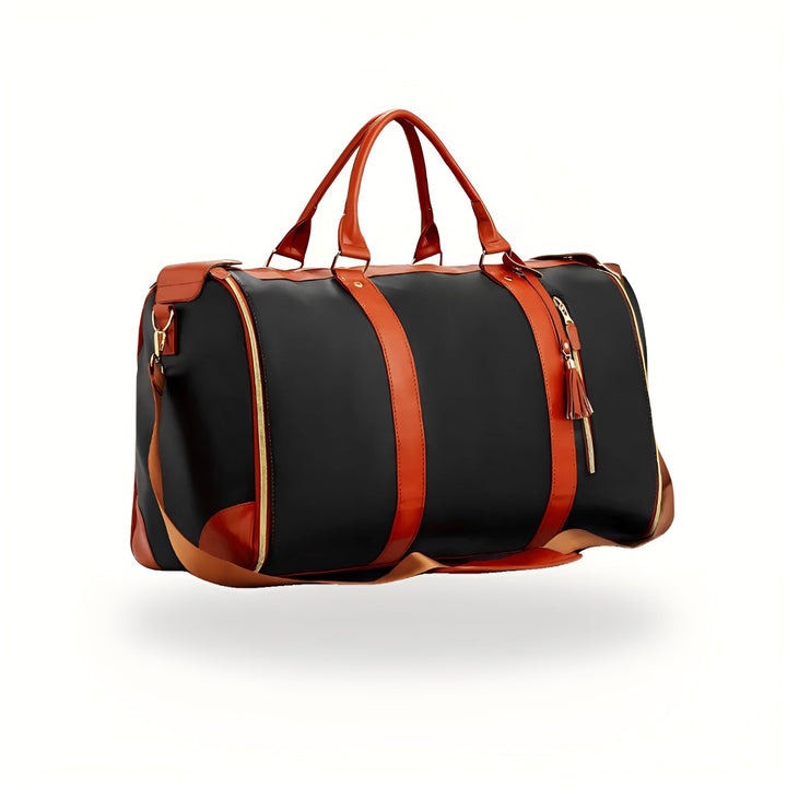 Sac de voyage spacieux et portable avec un design pliable pour plus de praticité.