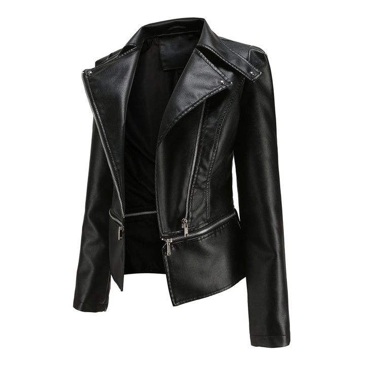 Veste en cuir chic de ALOJZIJA