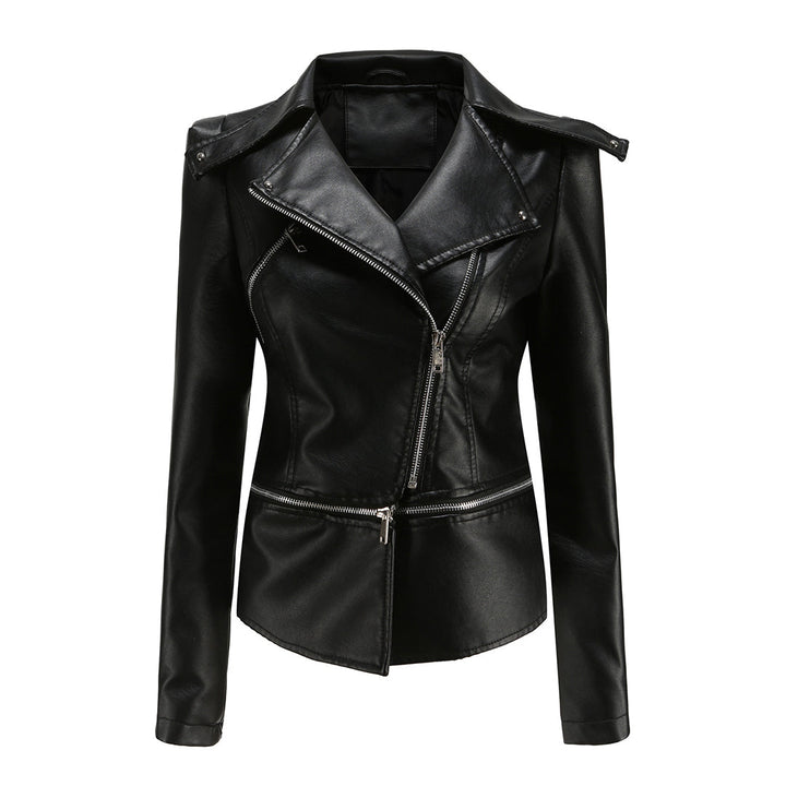 Veste en cuir chic de ALOJZIJA