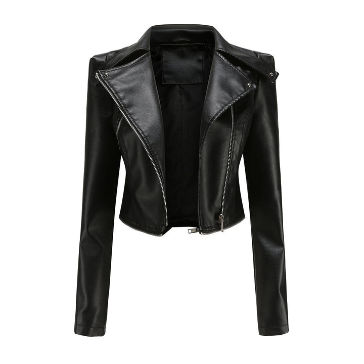 Veste en cuir chic de ALOJZIJA