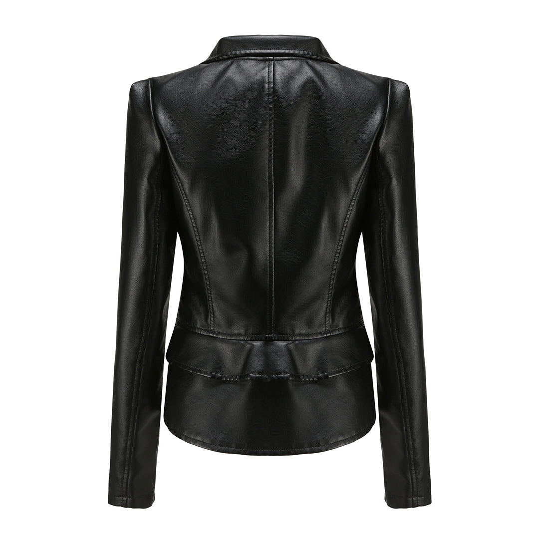Veste en cuir chic de ALOJZIJA