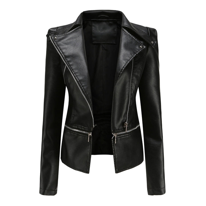 Veste en cuir chic de ALOJZIJA