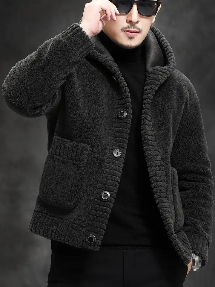 Julian™ Veste à capuche tricotée pour homme - Confort et style ultime