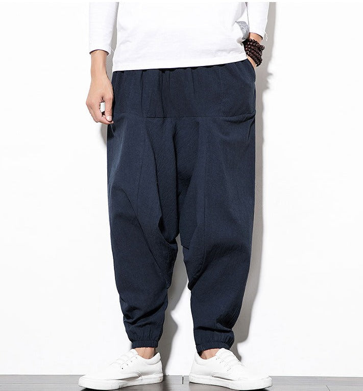 Pantalon de jogging harem pour hommes - Coupe décontractée, confort ultime et style moderne
