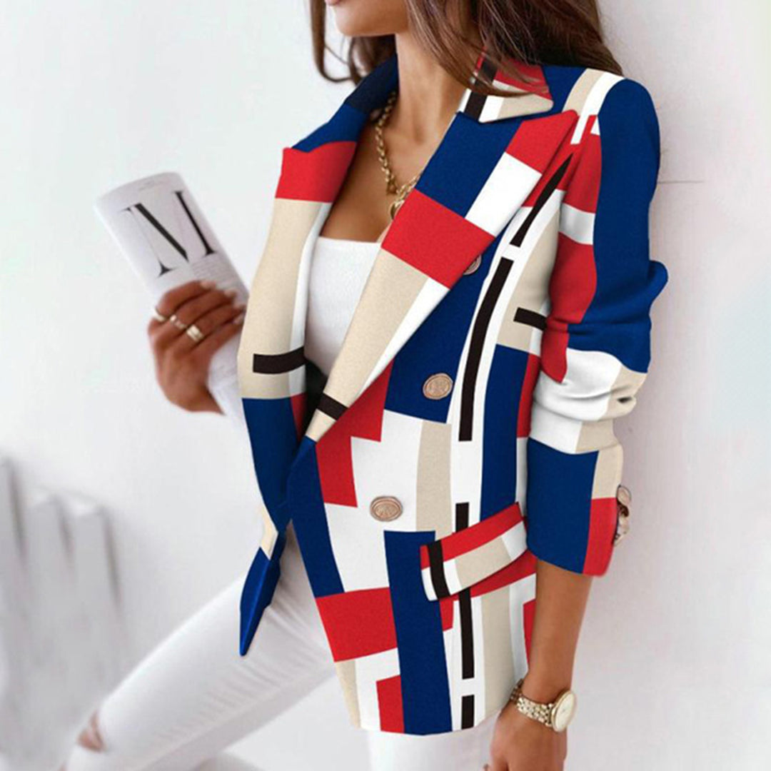 Callidora | Blazer imprimé pour femmes stylé - Coupe élégante et confort ultime