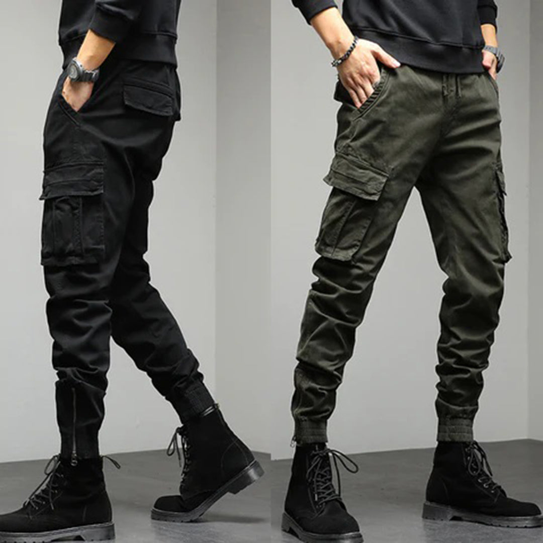 Bob - Pantalon cargo 6 poches pour hommes au style élégant pour un confort et une fonctionnalité ultimes.