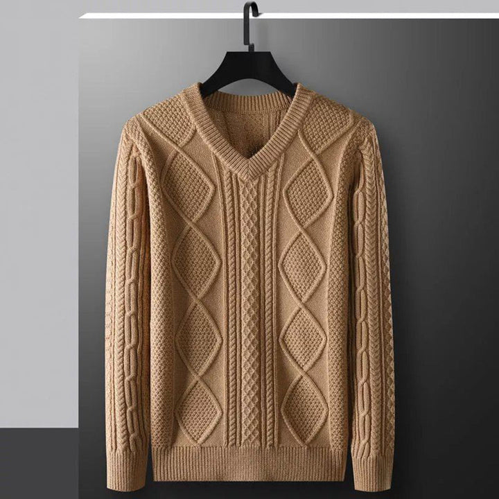 Pull en maille stylé pour hommes de BENJAMIN