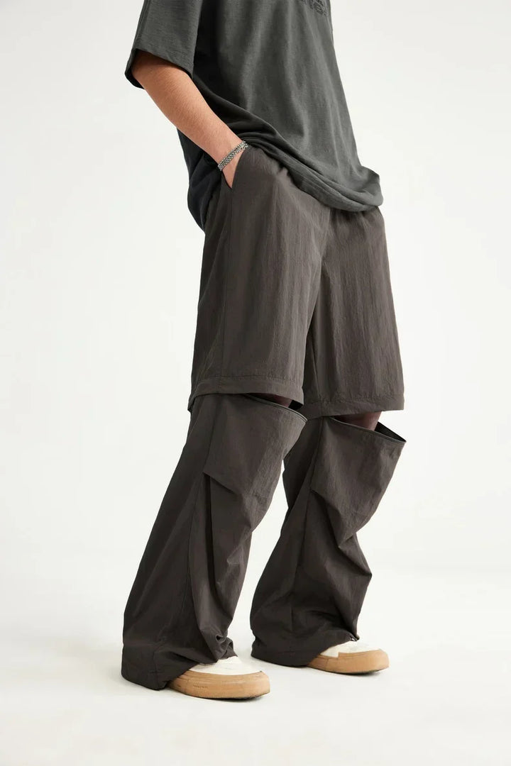 Pantalon en nylon imperméable amovible pour une protection et un confort ultimes