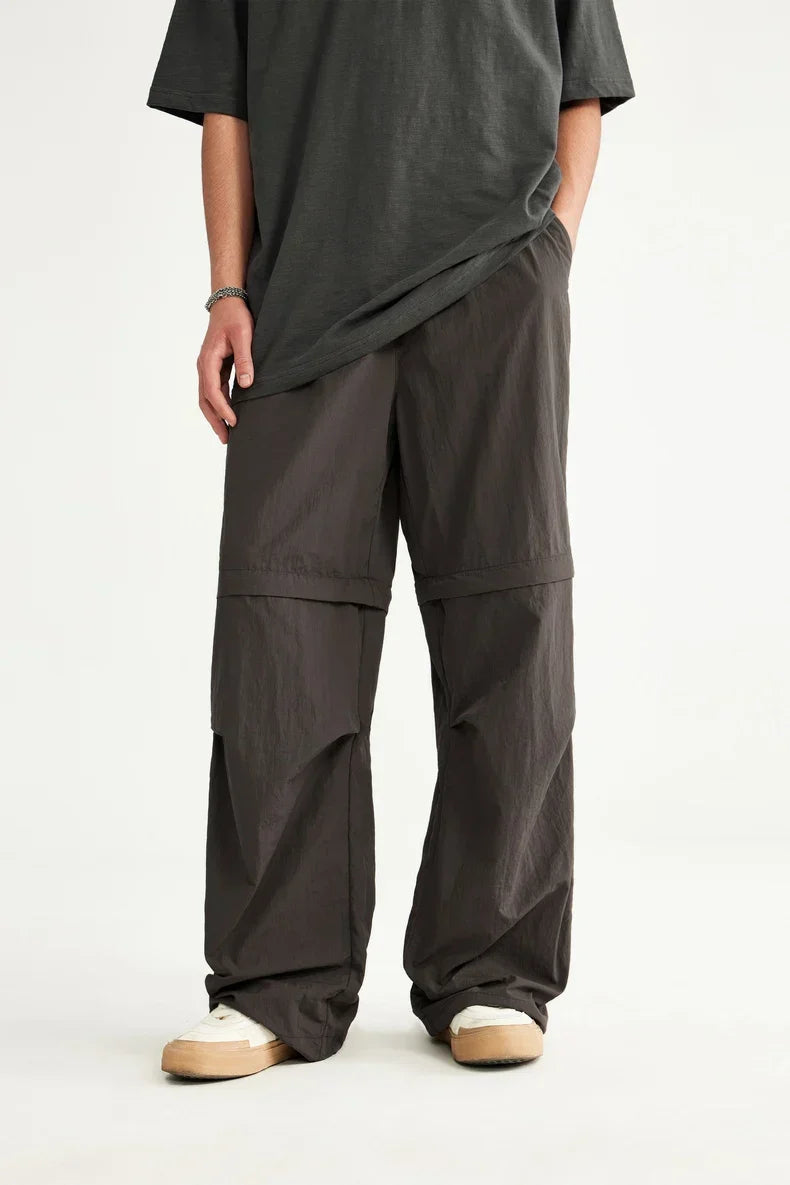 Pantalon en nylon imperméable amovible pour une protection et un confort ultimes