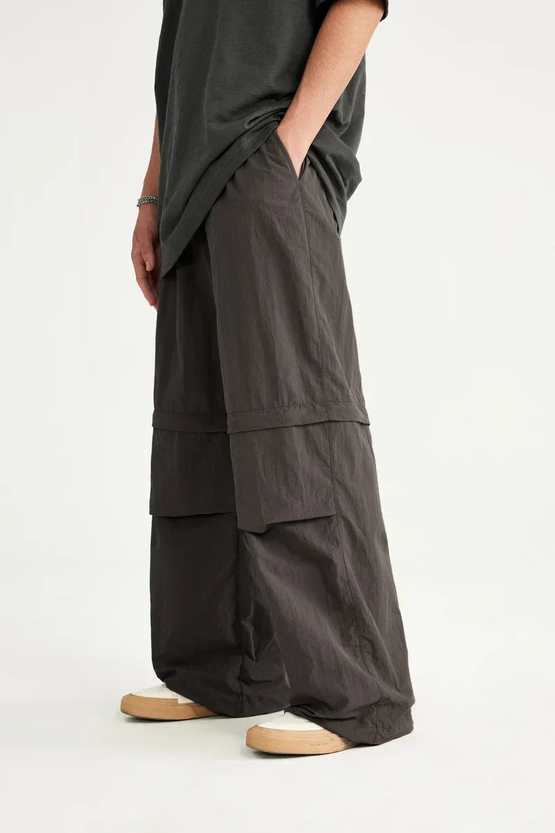 Pantalon en nylon imperméable amovible pour une protection et un confort ultimes