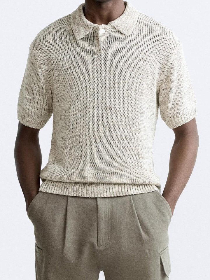 T-shirt et Polo en Tricot au Style Vintage Décontracté pour un Look Casual Élégant