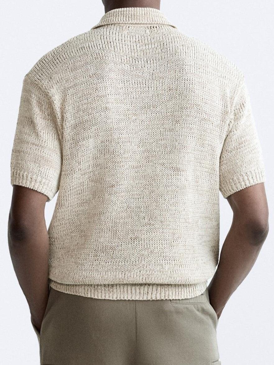 T-shirt et Polo en Tricot au Style Vintage Décontracté pour un Look Casual Élégant