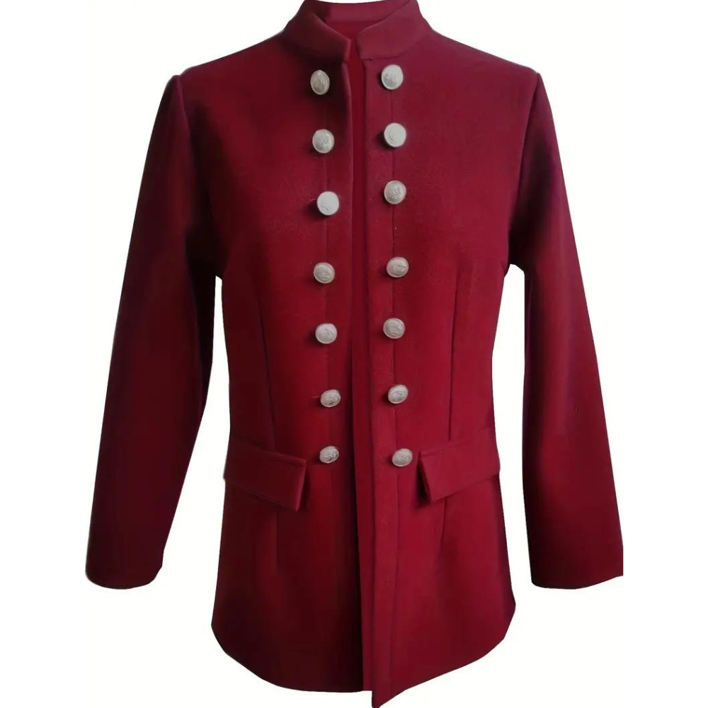 Elégant blazer casual pour femme avec boutons sur le devant - ARJA