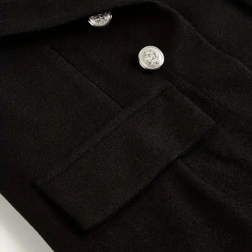 Elégant blazer casual pour femme avec boutons sur le devant - ARJA