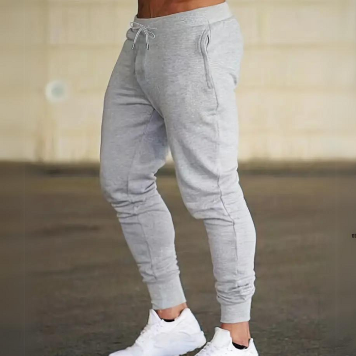 EETU - Pantalon de jogging classique stylé avec cordon de serrage pratique à la taille