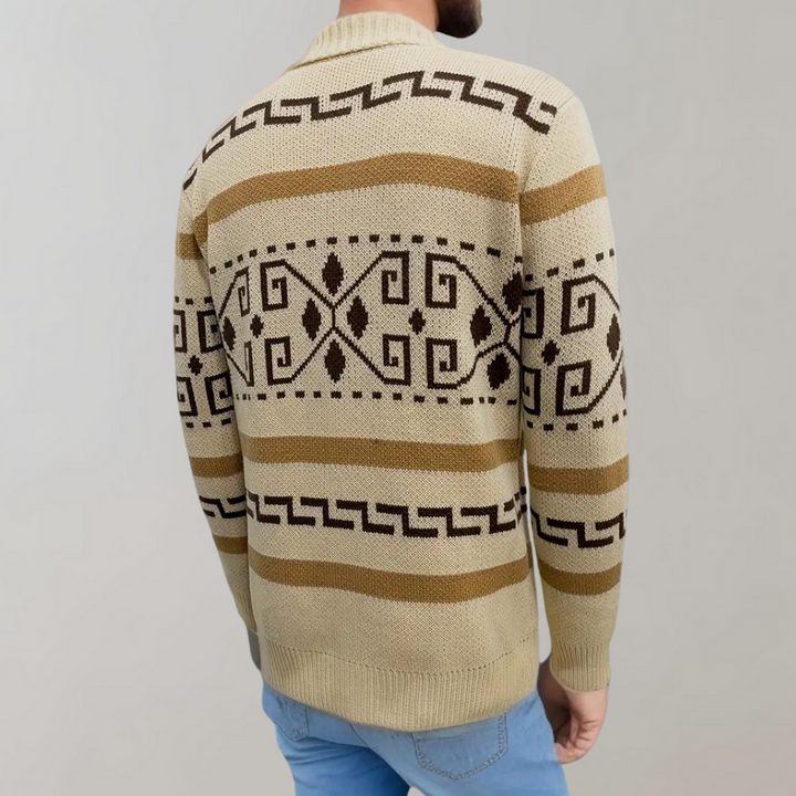 Isto - Gilet rétro élégant pour hommes pour un look intemporel