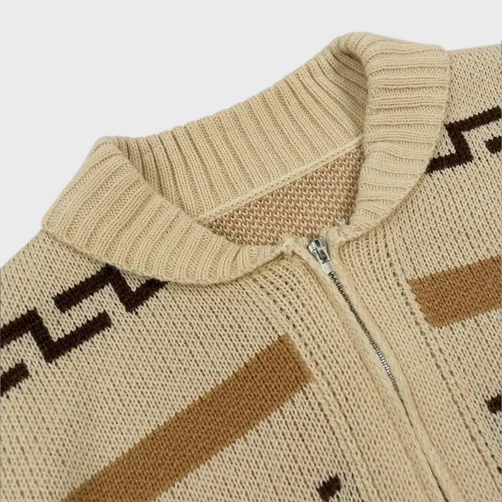 Isto - Gilet rétro élégant pour hommes pour un look intemporel