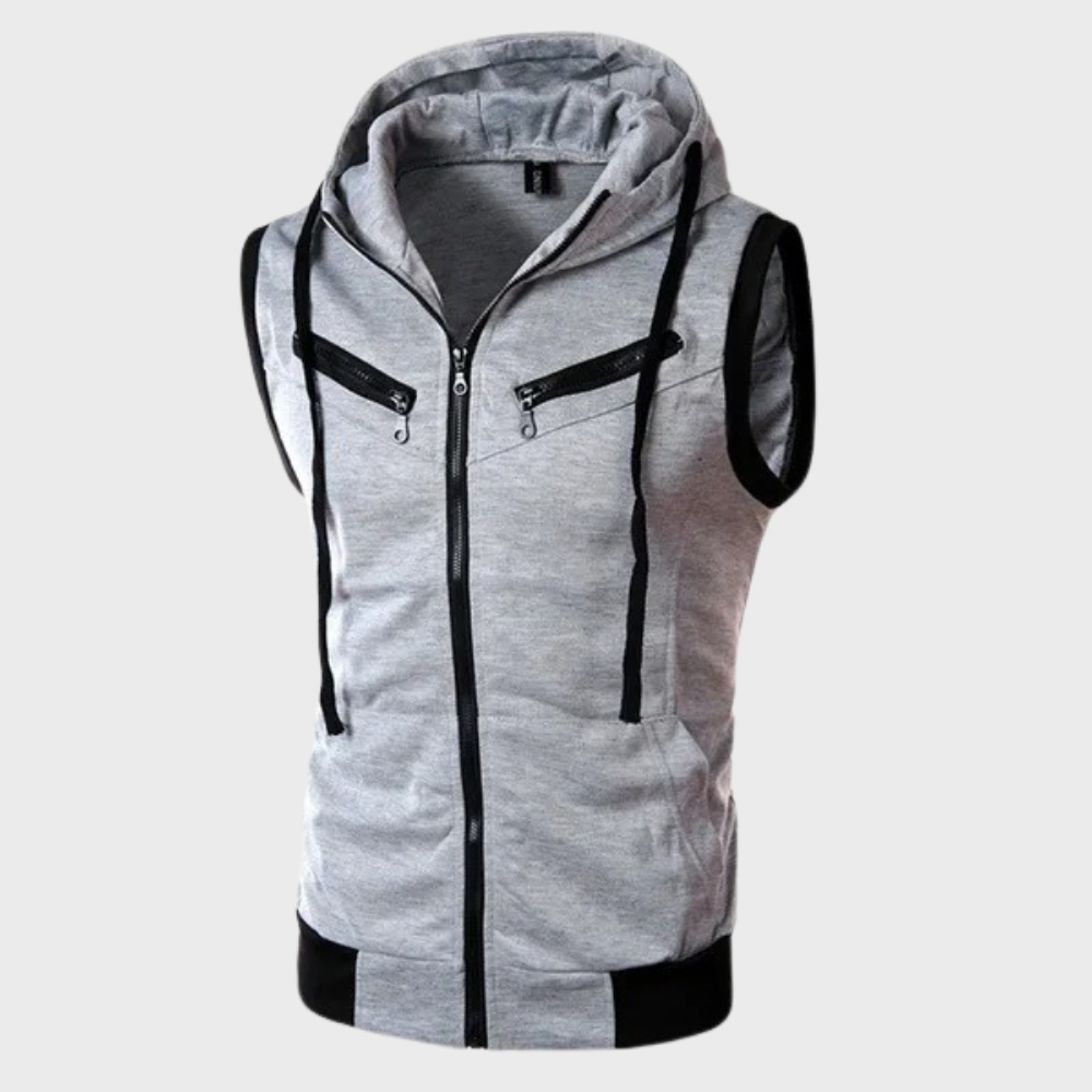 Launo - Hoodie stylé sans manches pour un look tendance