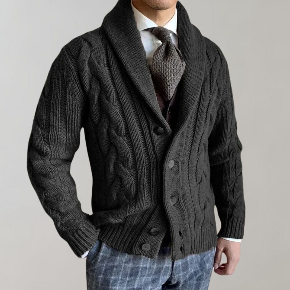 Stylish Bart - Gilet pour homme avec revers chic