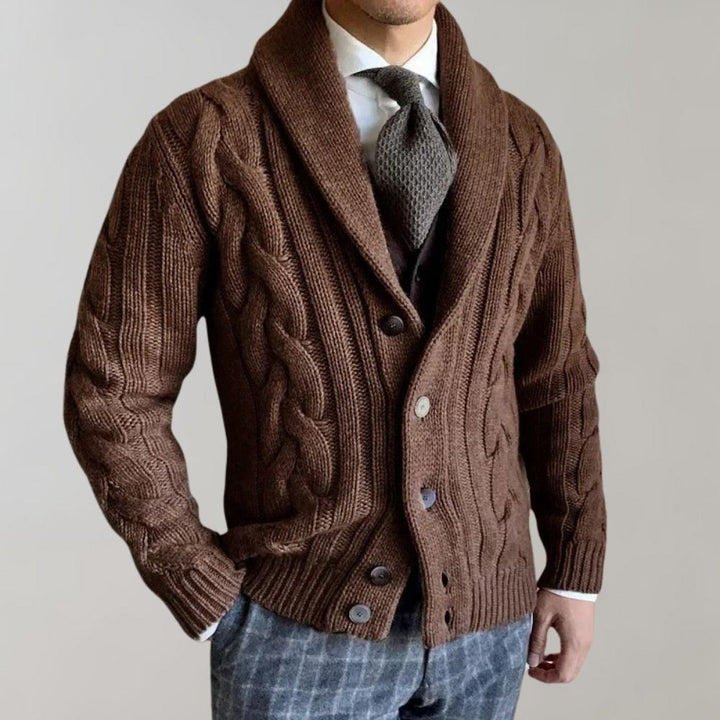 Stylish Bart - Gilet pour homme avec revers chic