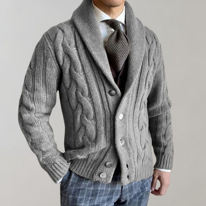 Stylish Bart - Gilet pour homme avec revers chic