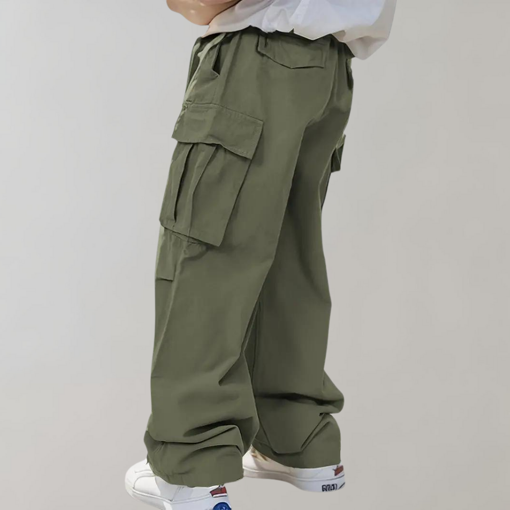 Asger - Cargo stylé pour homme, jambe droite