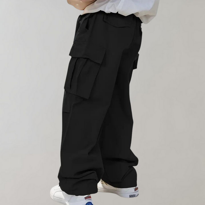 Asger - Cargo stylé pour homme, jambe droite