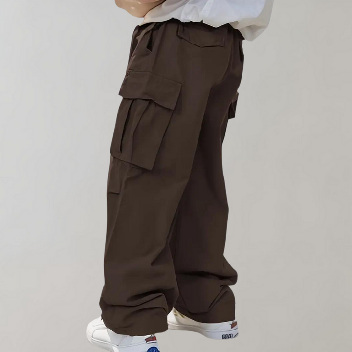 Asger - Cargo stylé pour homme, jambe droite