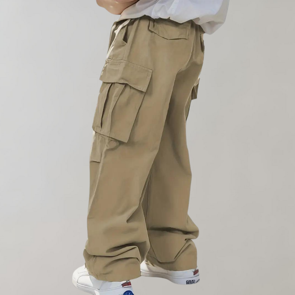 Asger - Cargo stylé pour homme, jambe droite