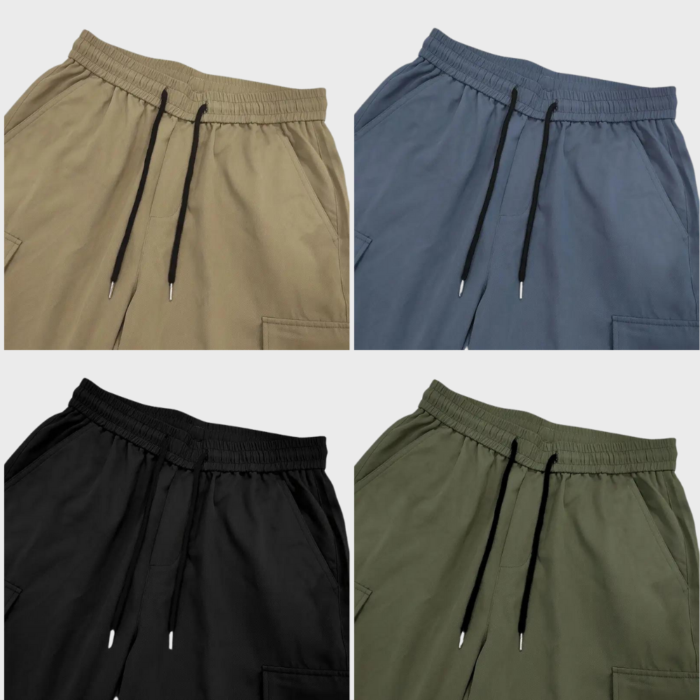 Asger - Cargo stylé pour homme, jambe droite