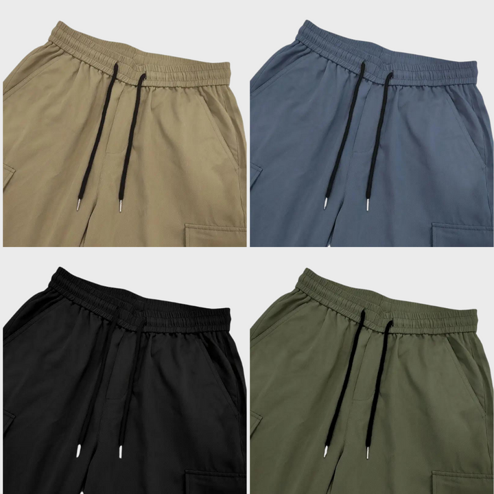 Asger - Cargo stylé pour homme, jambe droite