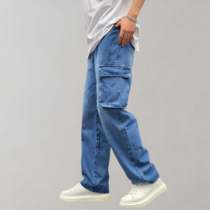 Hjalte - Pantalon cargo stylé avec poches multiples pratiques