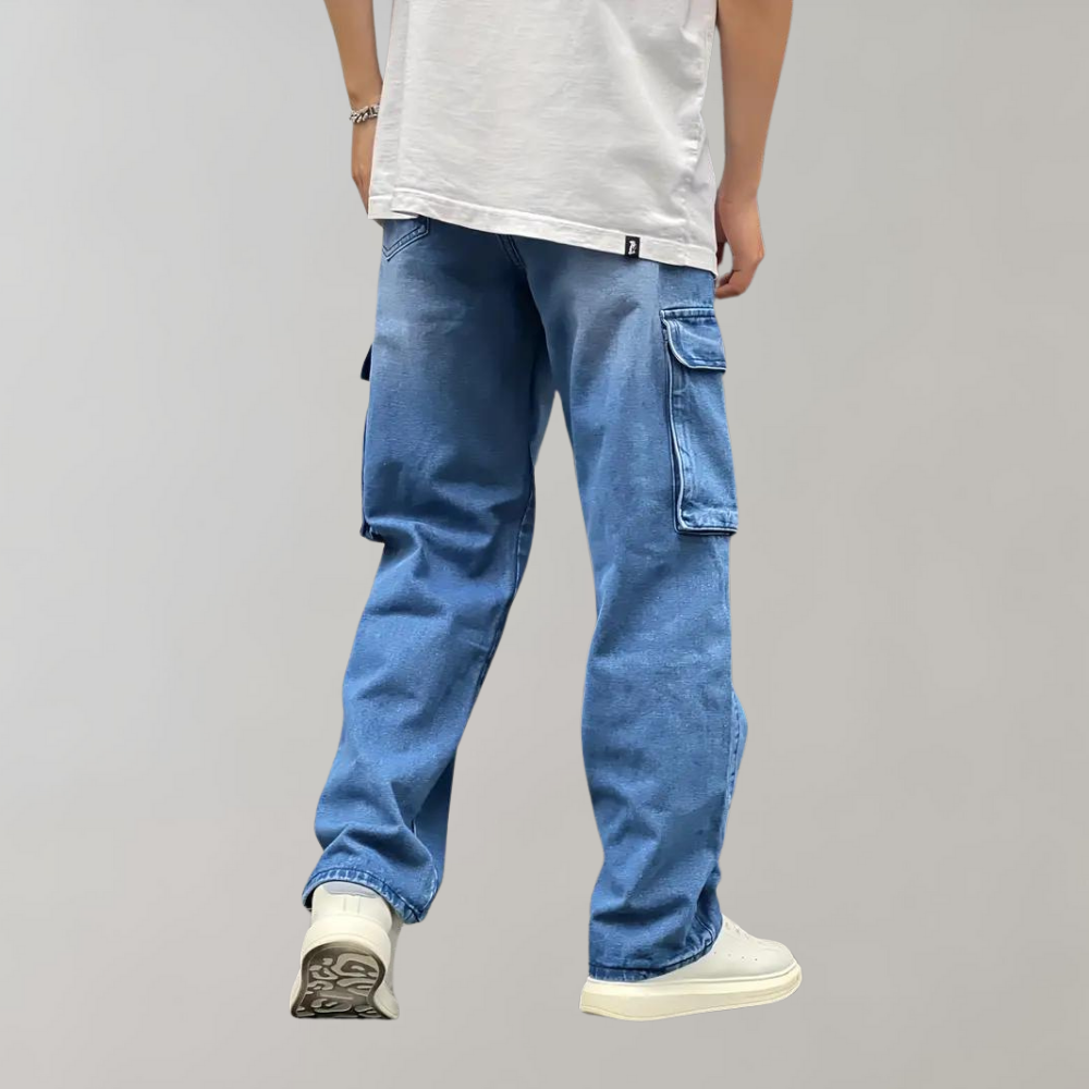 Hjalte - Pantalon cargo stylé avec poches multiples pratiques