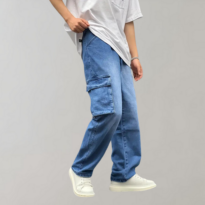Hjalte - Pantalon cargo stylé avec poches multiples pratiques