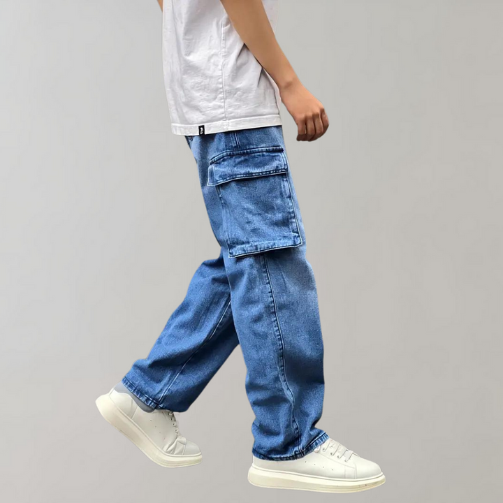 Hjalte - Pantalon cargo stylé avec poches multiples pratiques