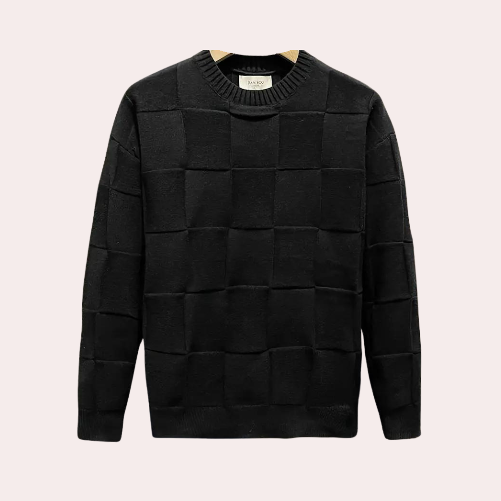 Bayless - Pull en maille confortable et chaud pour homme