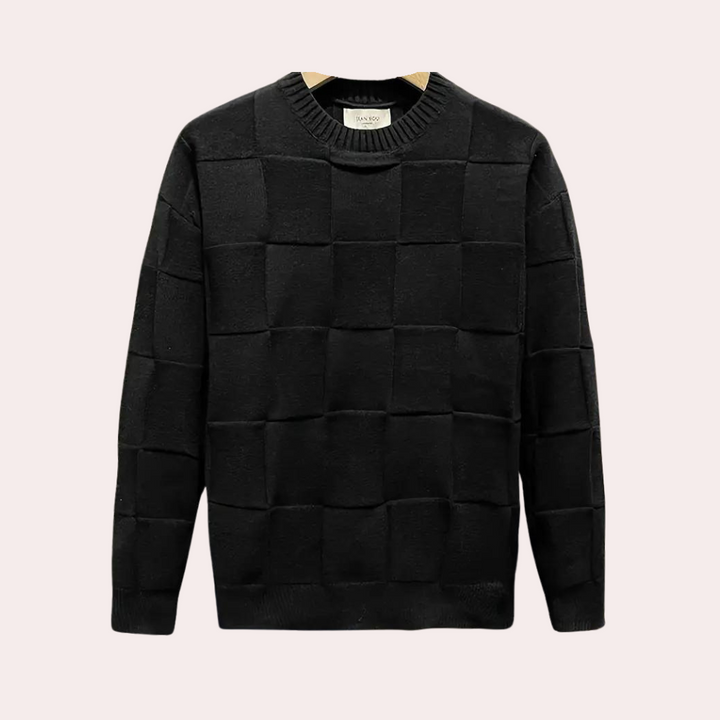 Bayless - Pull en maille confortable et chaud pour homme