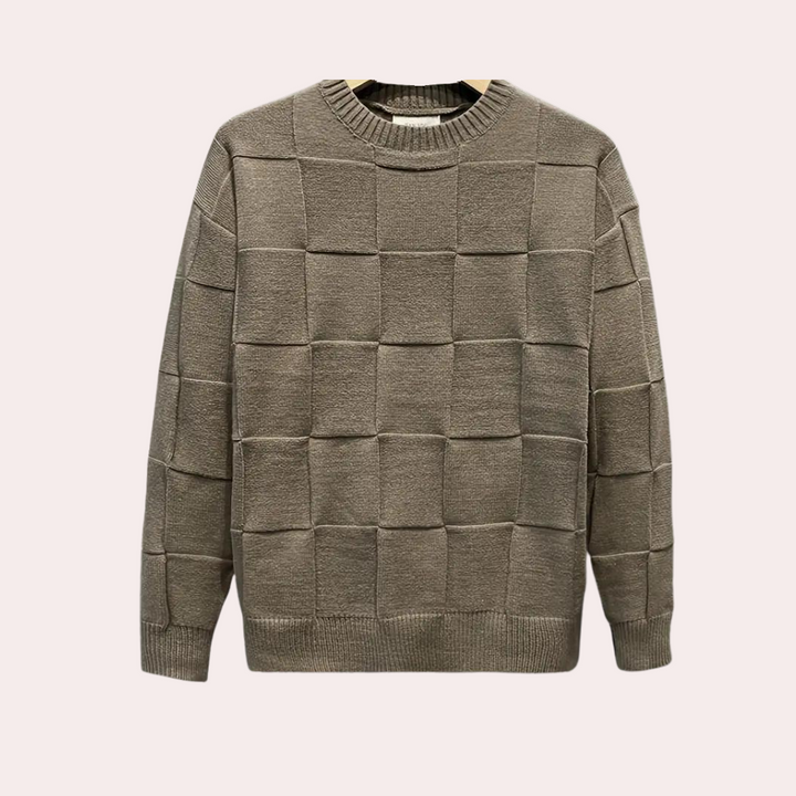 Bayless - Pull en maille confortable et chaud pour homme
