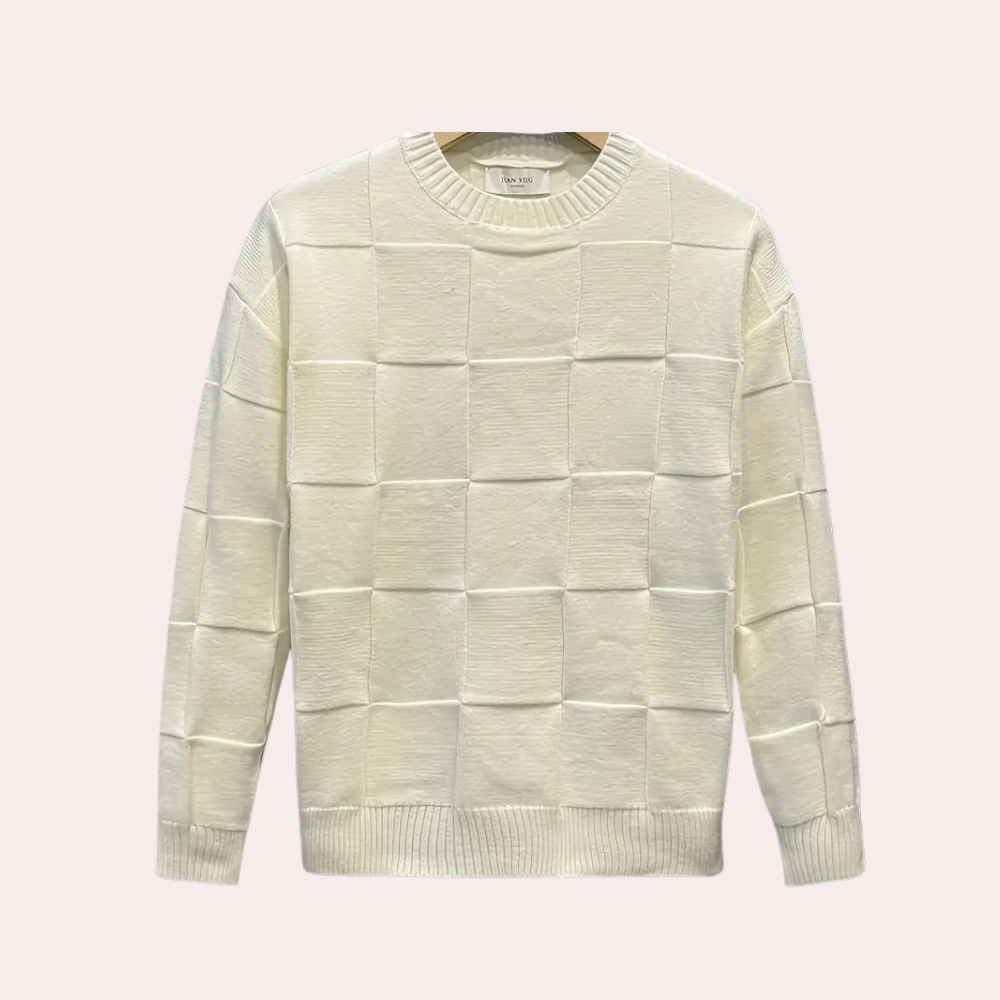 Bayless - Pull en maille confortable et chaud pour homme