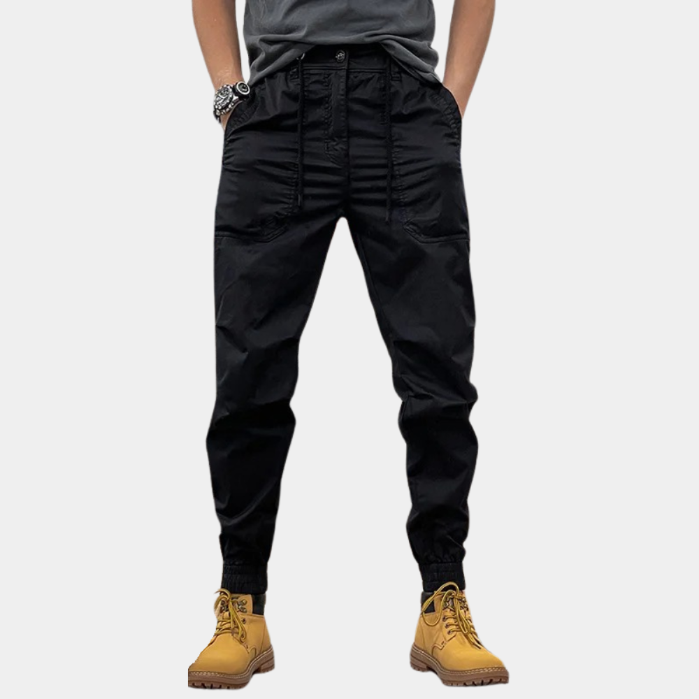 Élégant pantalon cargo Delano pour hommes, confortable et pratique