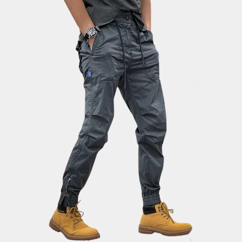 Élégant pantalon cargo Delano pour hommes, confortable et pratique
