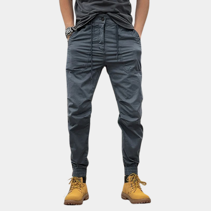 Élégant pantalon cargo Delano pour hommes, confortable et pratique