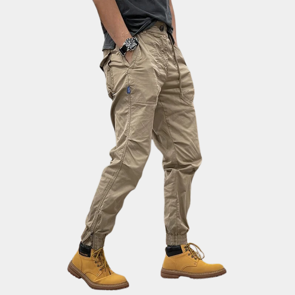Élégant pantalon cargo Delano pour hommes, confortable et pratique