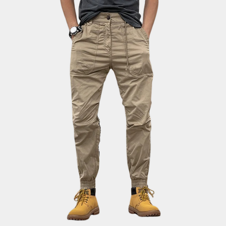 Élégant pantalon cargo Delano pour hommes, confortable et pratique