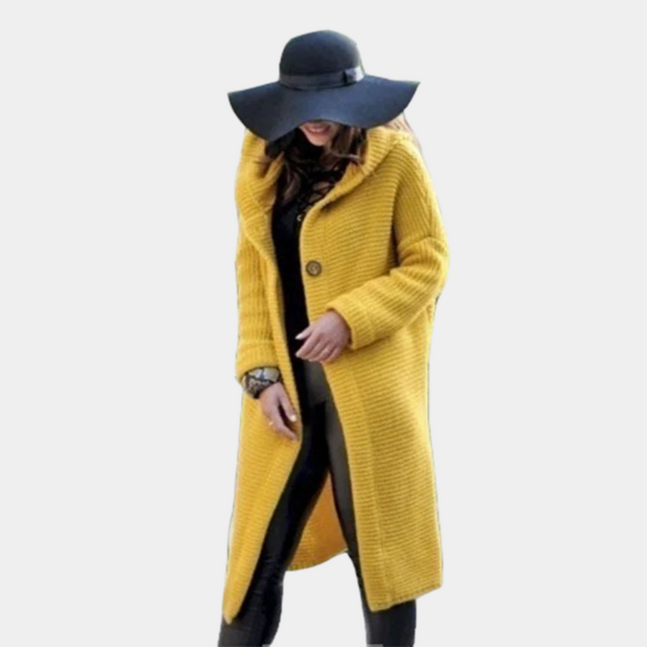 Claudia - Cardigan douillet avec capuche pour femmes