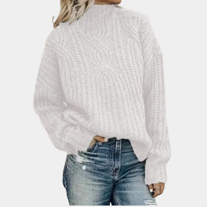 Melanie - Pull en maille douce de luxe pour femme