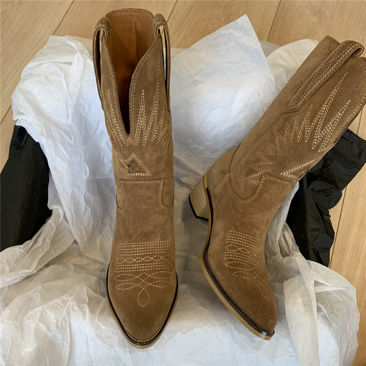 Penelope - Botte élégantes à mi-mollet pour femmes pour un look stylé