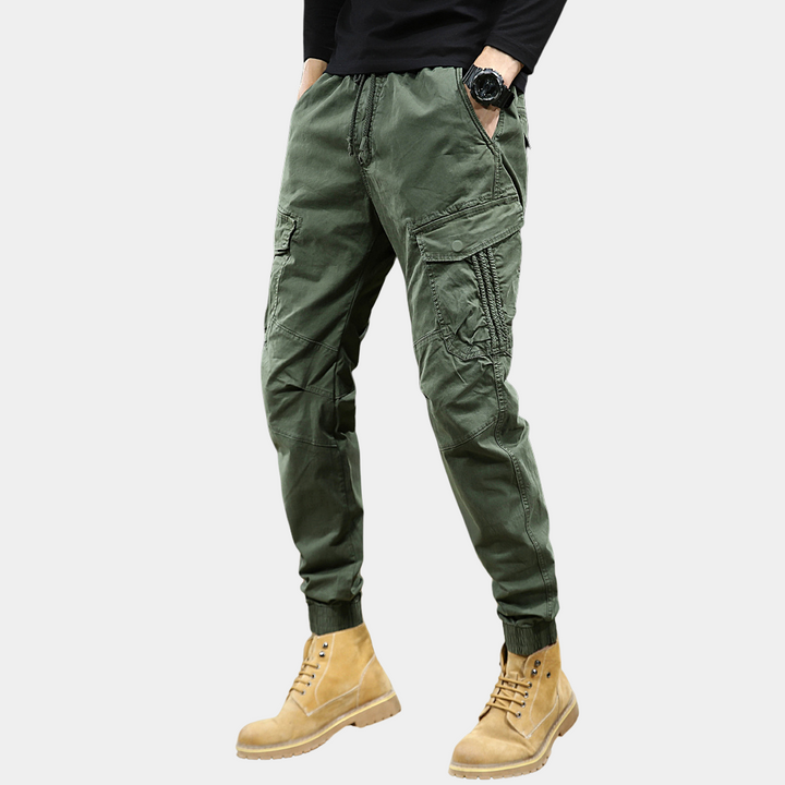 Daan - Cargo stylé pour homme avec de nombreuses poches de rangement