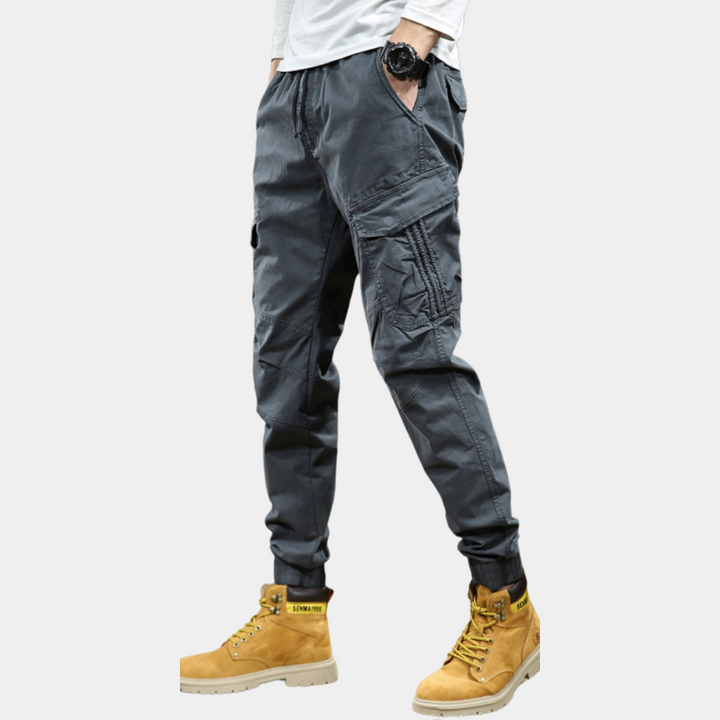 Daan - Cargo stylé pour homme avec de nombreuses poches de rangement