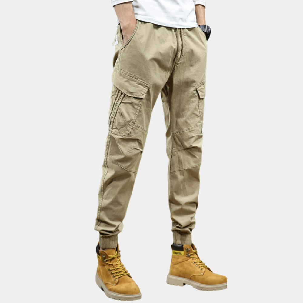 Daan - Cargo stylé pour homme avec de nombreuses poches de rangement